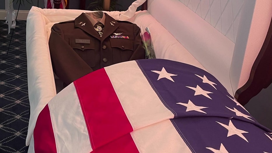 After being shot down in 1945, U.S. Army Air Forces 1st Lieutenant Newell Mills Junior was finally laid to rest.