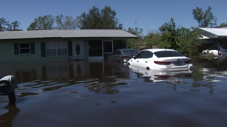 Hurricane Ian's path cut right through the heart of Hardee, leaving behind several feet of water that could take days to recede.