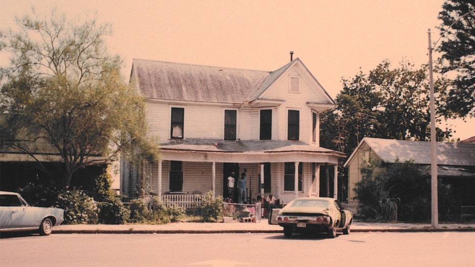 Photo: A two-story home in the Gas Plant community. 