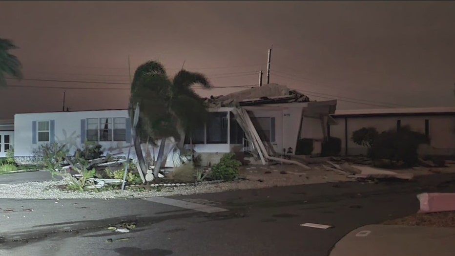 Mobile home parks in Venice, Florida suffered severe damage during Hurricane Ian