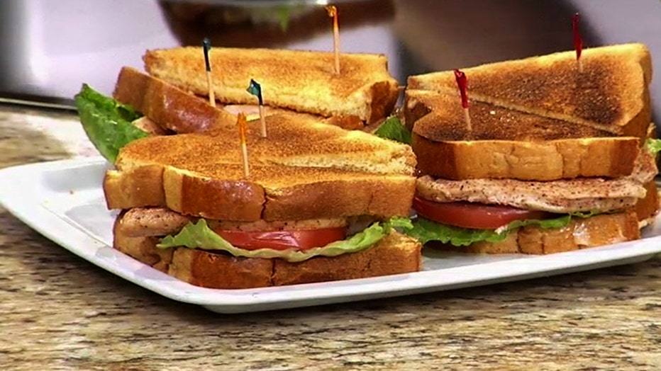 Turkey, lettuce and tomato sandwiches with a grilled, Creole twist. Courtesy Dr. BBQ