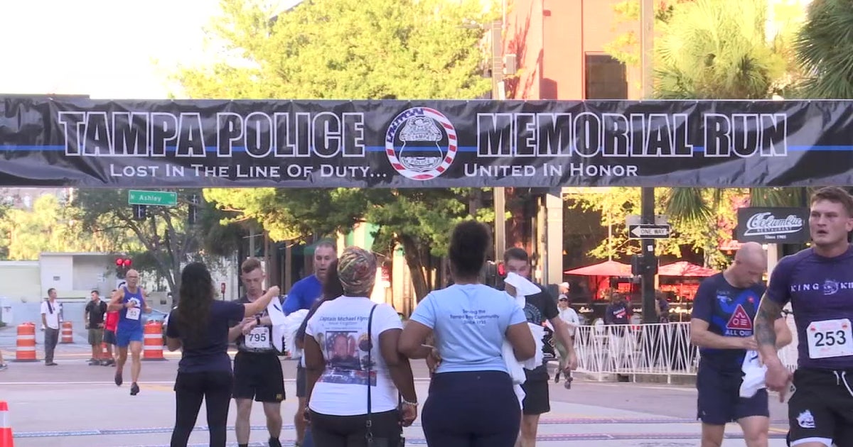 Tampa Police Department honors fallen officers with memorial run | FOX ...