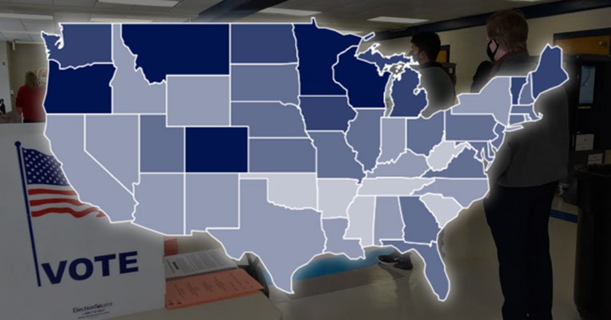 Fox State Map How many Americans vote? Map shows voter turnout by state | FOX 13 ...