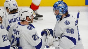 Point scores in OT, Lightning top Panthers 3-2