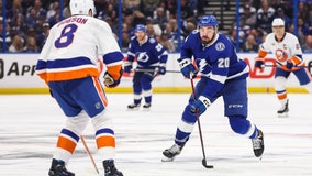 Tampa Bay Lightning beat Isles 5-3 with Paul scoring late in second