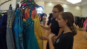 Bay Area middle school teacher gives girls free gowns for school dances