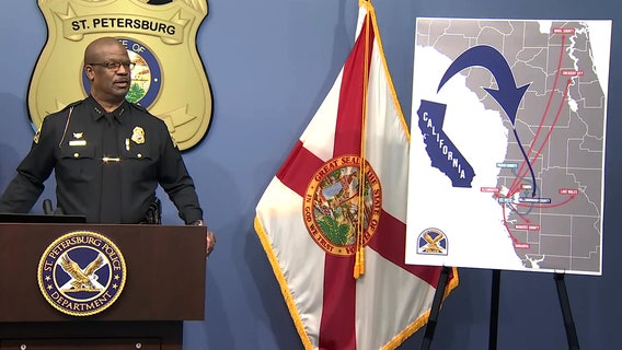 St. Pete police chief: Semis packed with drugs were being delivered to Bay Area from California every week