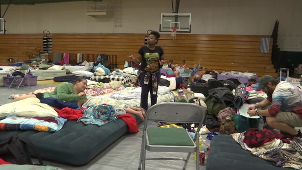 Venice High transforms into shelter for those displaced by Hurricane Ian
