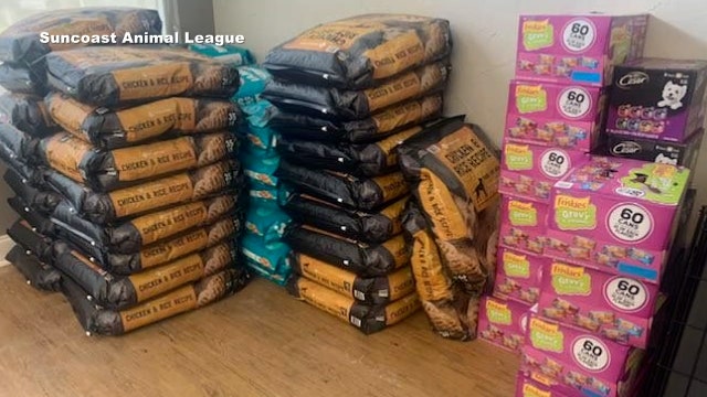 Suncoast Animal League sending pet supply caravan to facilities impacted by hurricane