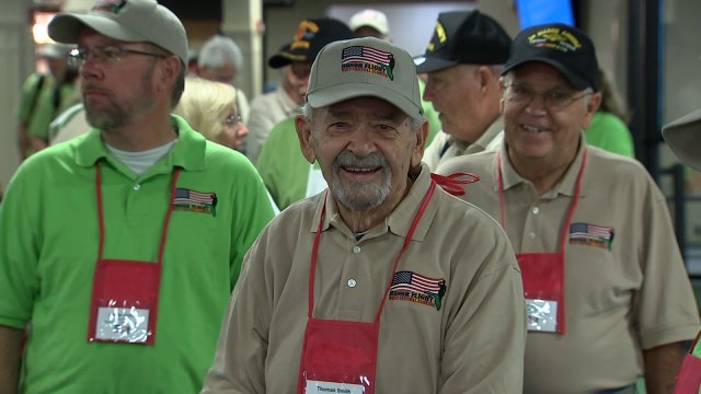 Nearly 70 veterans board Honor Flight from Clearwater to Washington D.C.