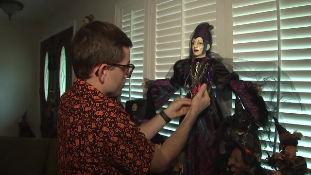 Tampa man with autism gets creative spark from eclectic witch collection