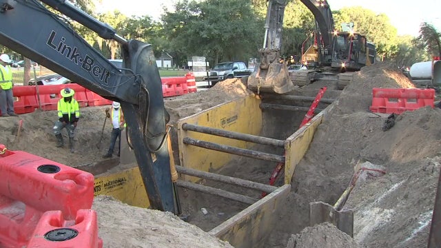 Tampa leaders give status update to Seminole Heights residents amid ongoing construction frustrations