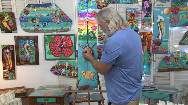 Small store collaborating with 25 Tampa Bay artists celebrates second year in business