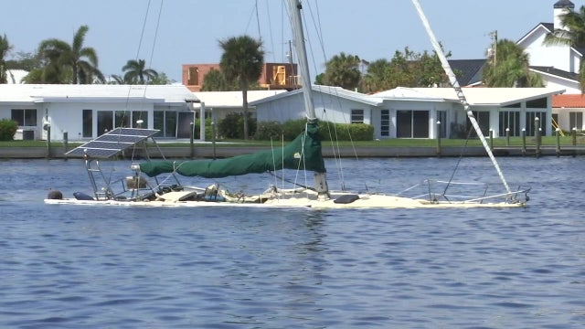 Hidden debris from Hurricane Ian lingers in waterways, causing boating dangers, police say