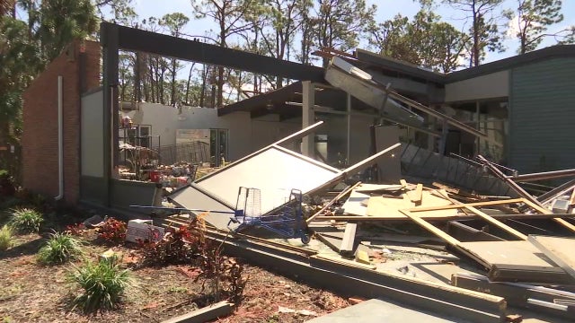 Thousands of meals handed out at The Salvation Army's North Port campus despite damages from Hurricane Ian