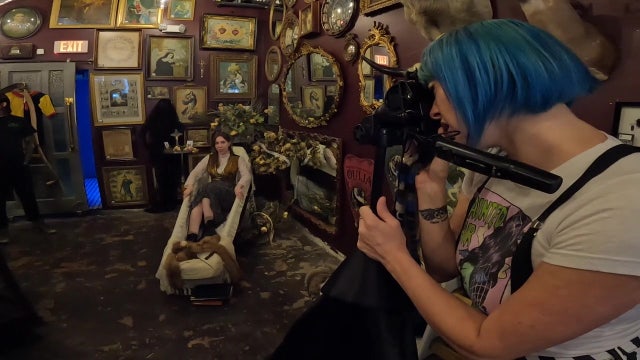 'Eerily beautiful': Local photographer offers coffin photo shoots