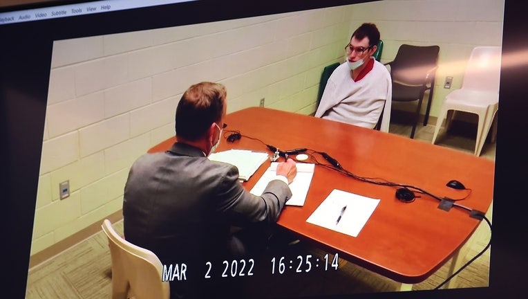 Photo: Marjory Stoneman Douglas High School shooter Nikolas Cruz is shown in a taped interview with forensic psychologist Dr. Charles Scott that was shown while Dr. Scott testified during the penalty phase of Cruz's trial at the Broward County Courthouse in Fort Lauderdale on Tuesday, Sept. 27, 2022.