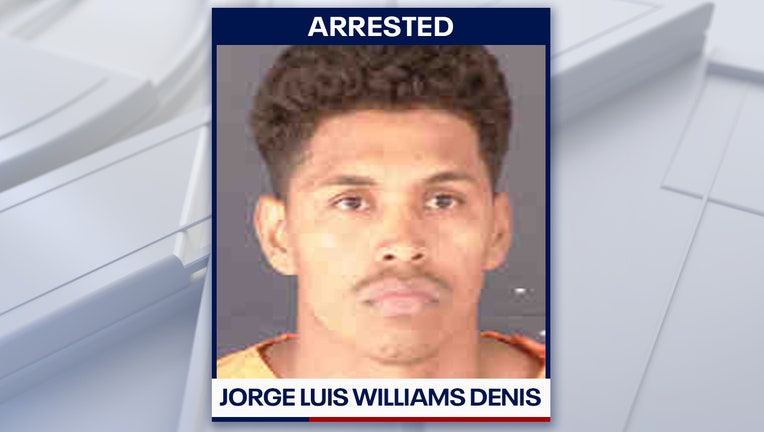 Mugshot of Jorge Luis Williams Denis courtesy of the Sarasota Police Department. 