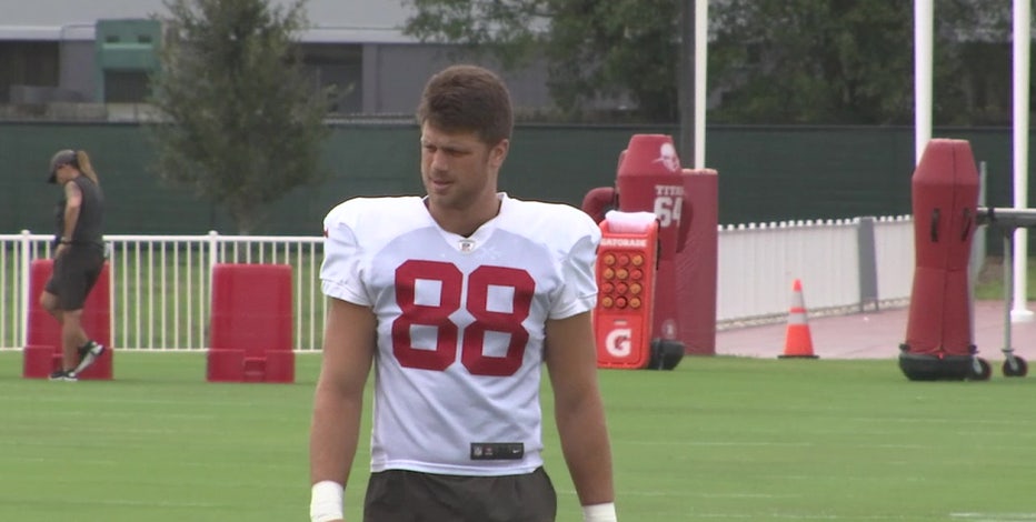 'Handling business': Tampa Bay Bucs' Cade Otton rises through