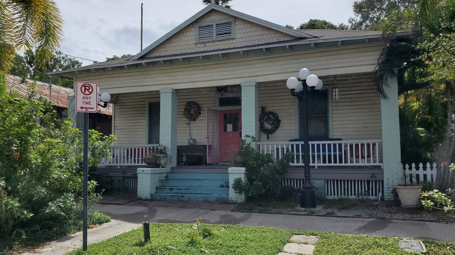 The Licata home in Ybor City.