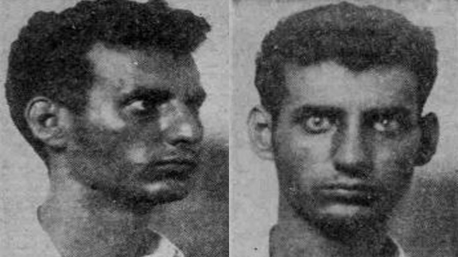Side-by-side images of Victor Licata courtesy of the Tampa Morning Tribune via Hillsborough County Public Libraries.