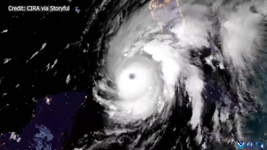 Hurricane Ian from space.