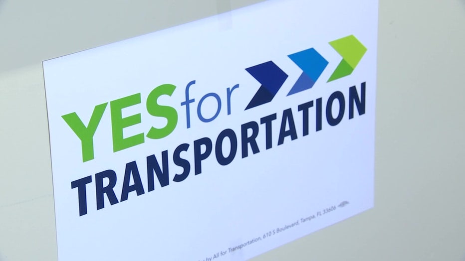 Yes for transportation sign. 