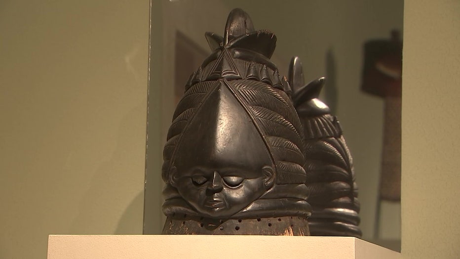 Statue au musée