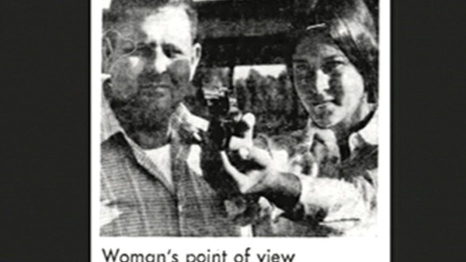 Newspper article about Booth.