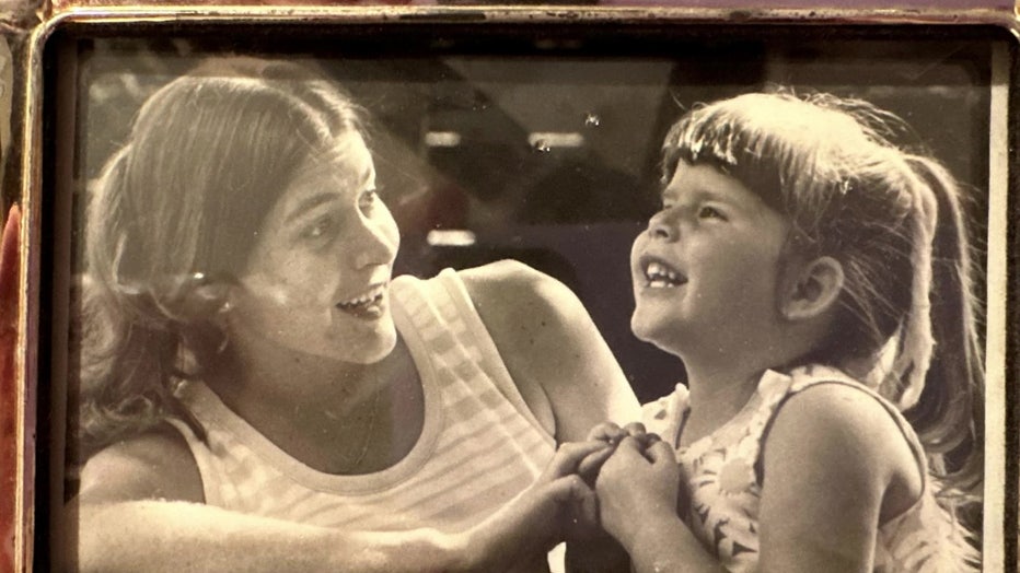 Clara Reynolds and her mother Lenora Booth. 