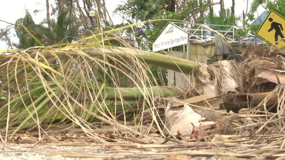 Hurricane Ian caused detrimental damage to Warm Mineral Springs Park. 