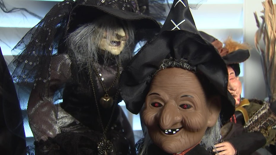 A witch in Kevin's collection.
