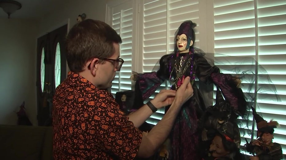 Kevin and one of his witches.