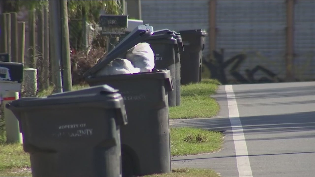 Trash troubles pile up with the county out of trash cans until