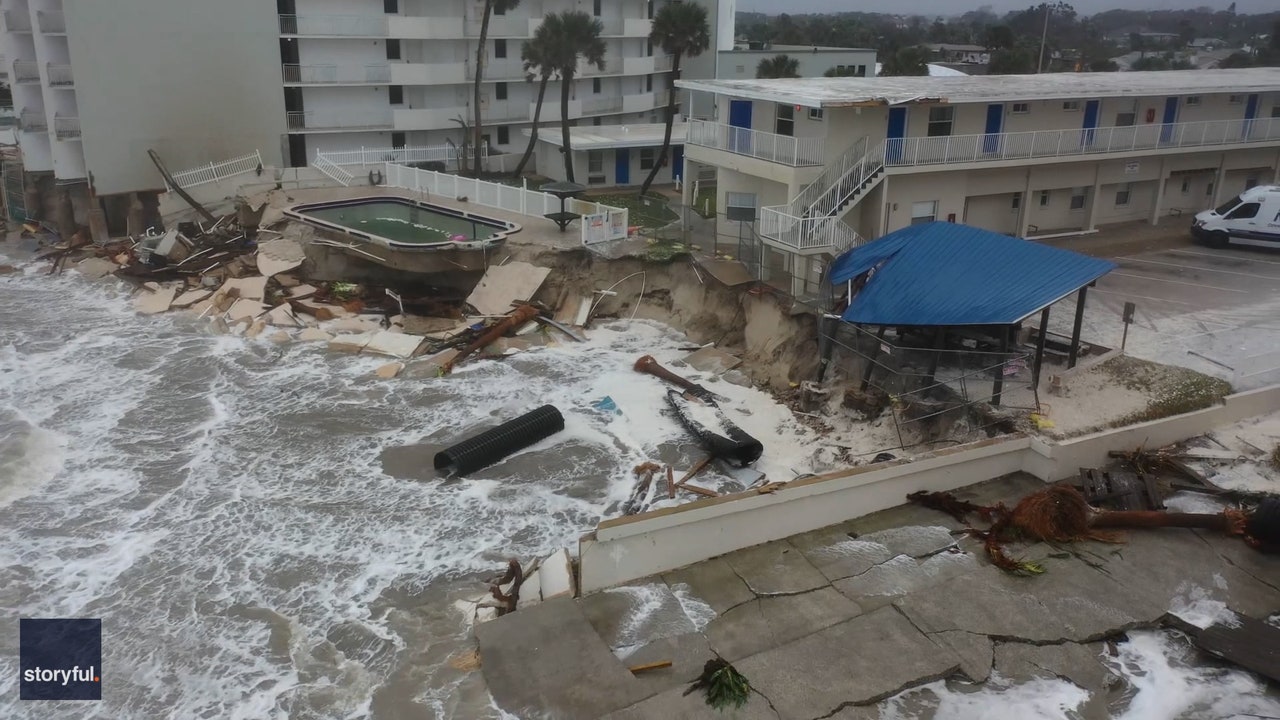 Video across Florida: Tropical Storm Nicole devastates coastal inland