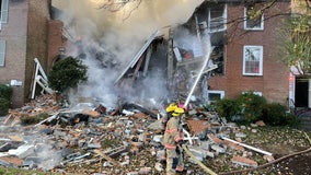 12 hurt in fire, explosion at apartment complex in Gaithersburg, MD