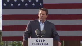 Governor DeSantis makes final election push in Pasco County