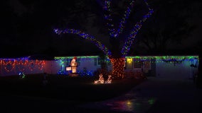 FPL surprises Sarasota veteran with energy-efficient home decorations for the holidays