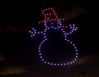 WATCH: Stanley Cup made of drones lit up the Vegas night sky at