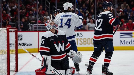 Capitals beat Lightning as Kuemper gets best of Bolts again