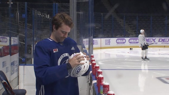 Lightning rookie Nick Perbix fitting in nicely