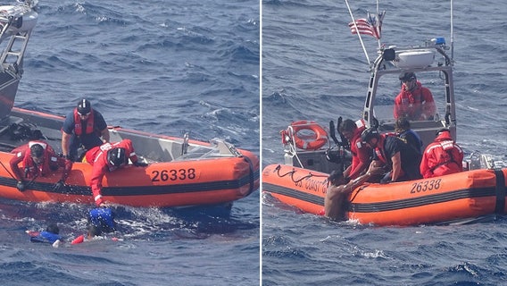 4 drowned, 5 missing from capsized boat off Florida Keys during 'failed migration attempt,' Coast Guard says