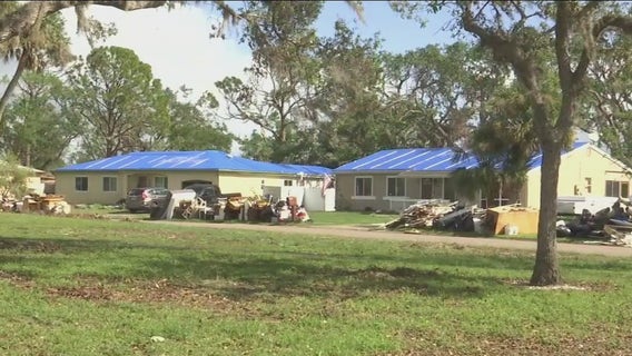 North Port residents still left with debris piles, tarped roofs ahead of Tropical Storm Nicole