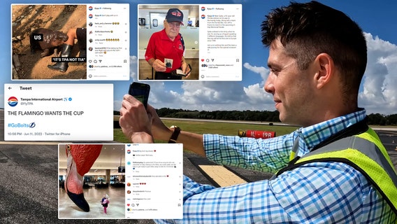 Jokes and travel tips: Who is behind Tampa International Airport's social media accounts?