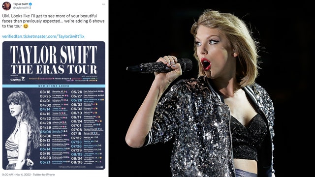 Taylor Swift announces second Tampa show date; tickets go on sale this month