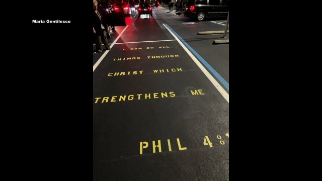 Bible verse painted on paid parking spot at Pasco County school isn’t a violation, officials say