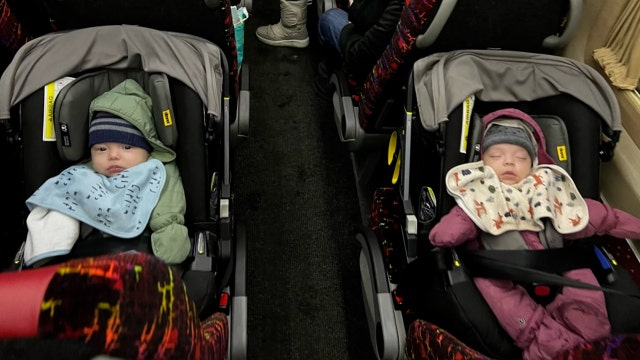 Twin infants rescued by Project Dynamo from Russian orphanage united with Texas family before Thanksgiving