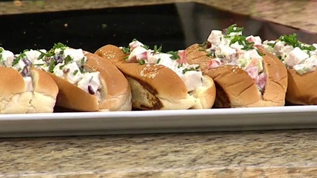 One Hour Suppers: Dr. BBQ's smoked turkey salad roll