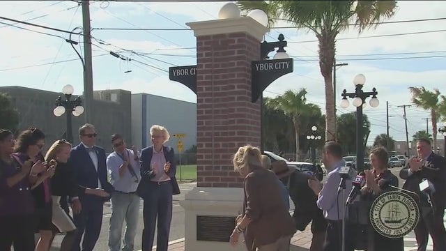'East Ybor Gateway' monument marks return of lost neighborhood