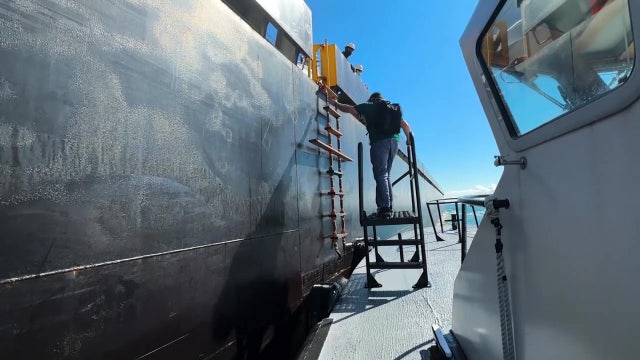 Harbor pilots help guide massive ships in Tampa Bay waters